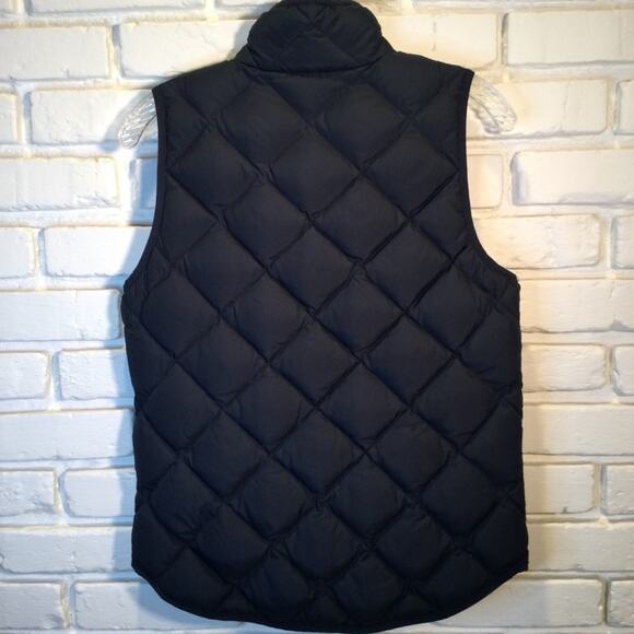 J. Crew Navy Down Quilted Vest XS - Picture 3 of 4